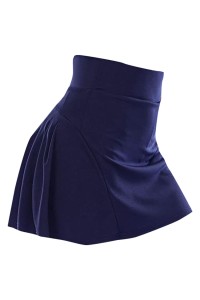 Custom Sports Short Skirt Order Golf Back Waist Pocket Zipper Pleated Sports Short Skirt Supplier SKSP035